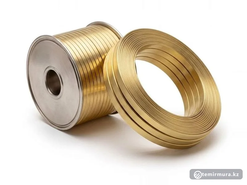 Латунная полоса Л62 0,4х25 мм — 25×0,4 мм, склад TEMIR MURA