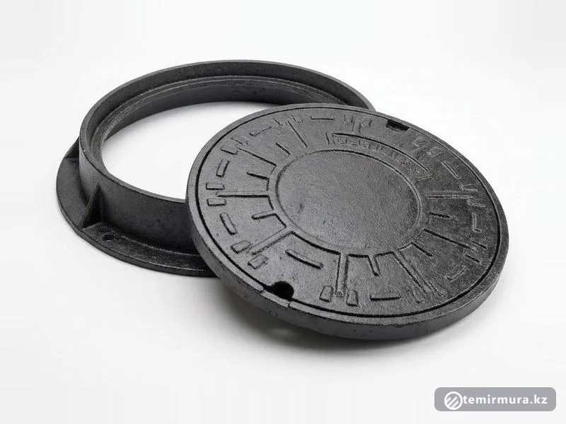Люк чугунный В125 770 мм ВЧШГ50 — Ду770, склад TEMIR MURA
