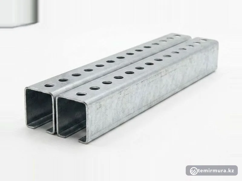 Швеллер перфорированный 09Г2 100х40 мм
