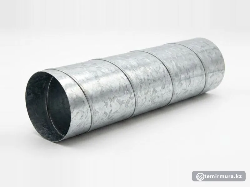 Воздуховод оцинкованный 50x0.5 мм круглый ГОСТ 19904-90